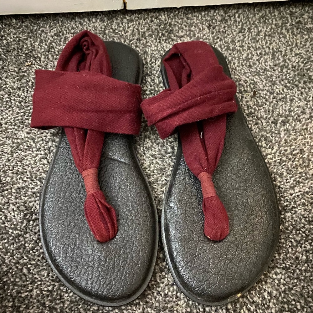 Sanuk Yoga Mat Flip Flops
